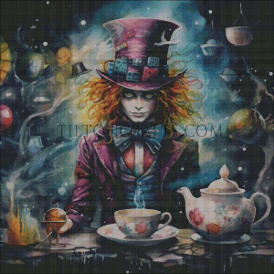 Psychedelic Wonderland IV Tilton Crafts