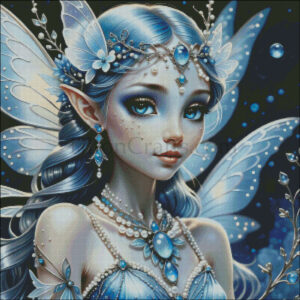 Gemstone Fairy - Blue Chalcedony