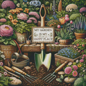 My Garden Is My Happy Place