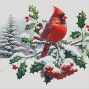Christmas Cardinal III