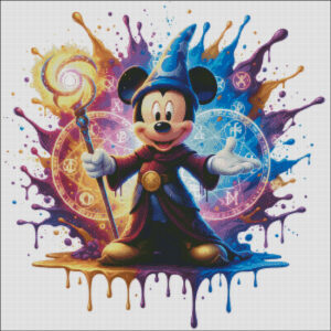 Sorcerer Mickey Color Splash (Limited Edition)