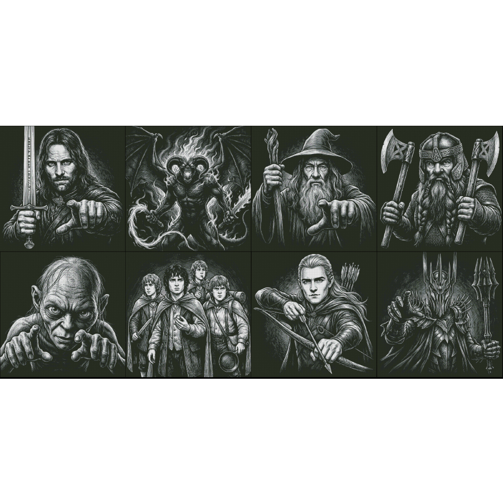 Slate Collection I - All 8 Charts (Limited Edition)
