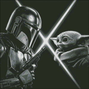 Slate Collection III - Mando and Grogu IV (Limited Edition)