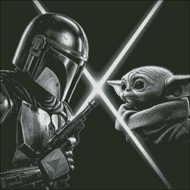 Slate Collection III - Mando and Grogu IV (Limited Edition)