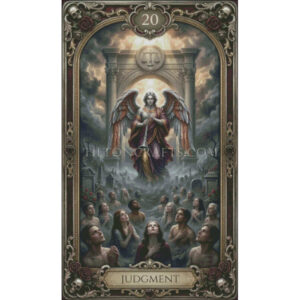 Crimson Requiem Tarot - 20 Judgment