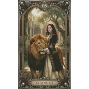 Crimson Requiem Tarot - 08 Strength