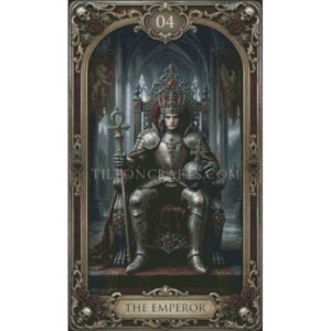 Crimson Requiem Tarot - 04 The Emperor