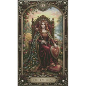 Crimson Requiem Tarot - 03 The Empress