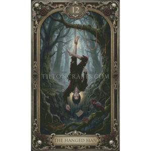 Crimson Requiem Tarot - 12 The Hanged Man