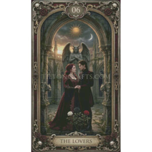 Crimson Requiem Tarot - 06 The Lovers