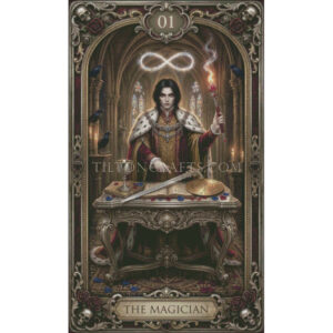 Crimson Requiem Tarot - 01 The Magician