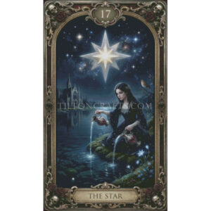 Crimson Requiem Tarot - 17 The Star