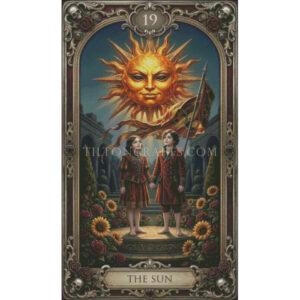 Crimson Requiem Tarot - 19 The Sun