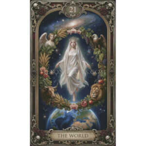 Crimson Requiem Tarot - 21 The World