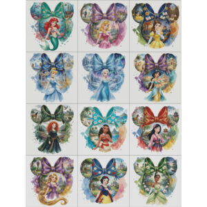 Princess Collection - 12 Chart Package (Limited Edition)