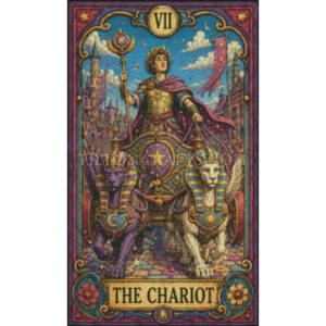 Crooked Bloom Tarot - 07 The Chariot