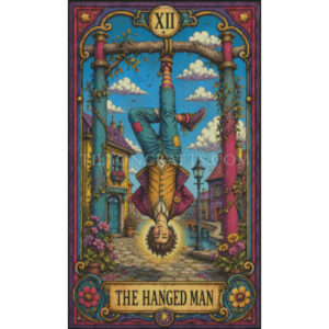 Crooked Bloom Tarot - 12 The Hanged Man