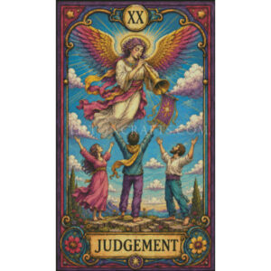 Crooked Bloom Tarot - 20 Judgement